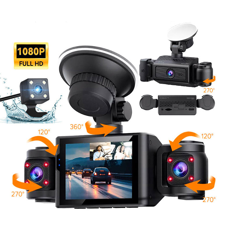 πΉπ 360Β° Eagle Eye | All-Round Parking Camera | 1080P HD & Loop Recording π¨