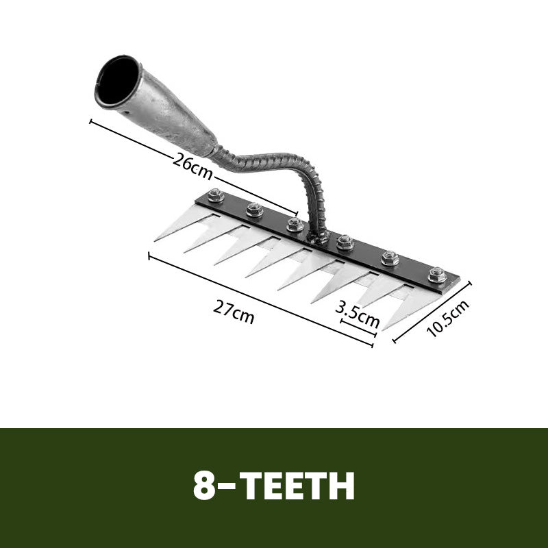 ๐ฟ 50% OFF NOW! ๐งค 5/6/7/8 Weed Rakes with Carbon Steel Garden Tines โ Durable, Ergonomic Grip & Efficient Weeding ๐ฑ