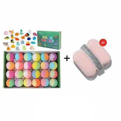 📢📢50% OFF !!!⏰🛁Bath Bomb Gift Set for Kids