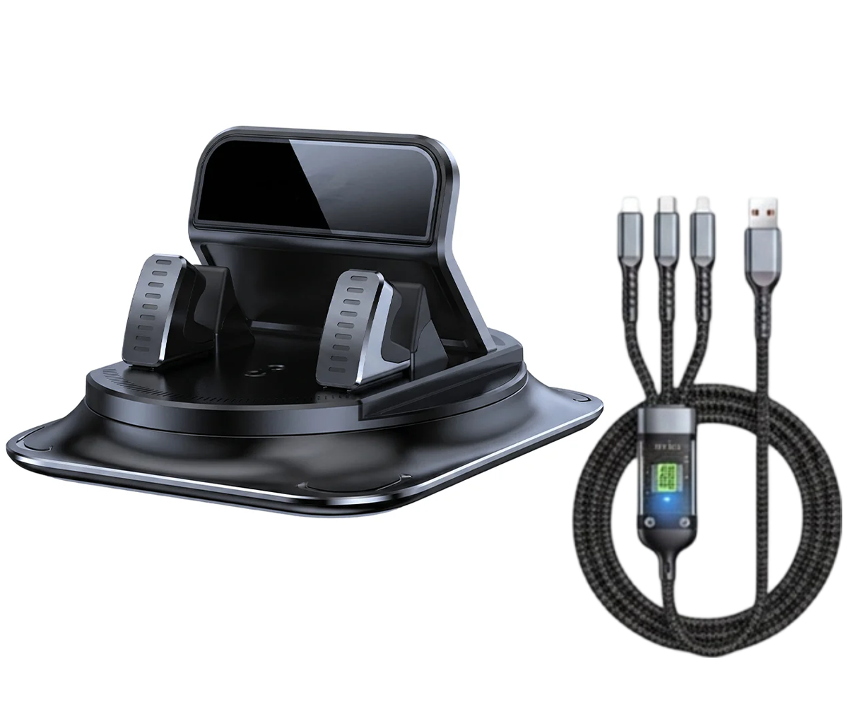 📱 50% OFF NOW ! ⚡ Anti-Slip Fixed Car Phone Holder – Stable Grip, Easy Installation & Universal Fit 🚗