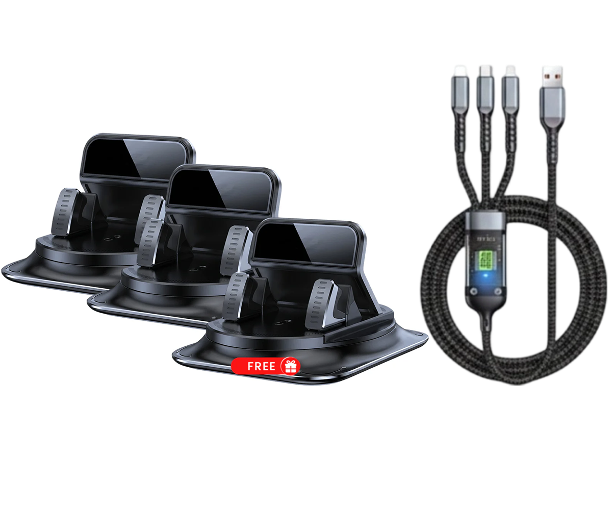 📱 50% OFF NOW ! ⚡ Anti-Slip Fixed Car Phone Holder – Stable Grip, Easy Installation & Universal Fit 🚗
