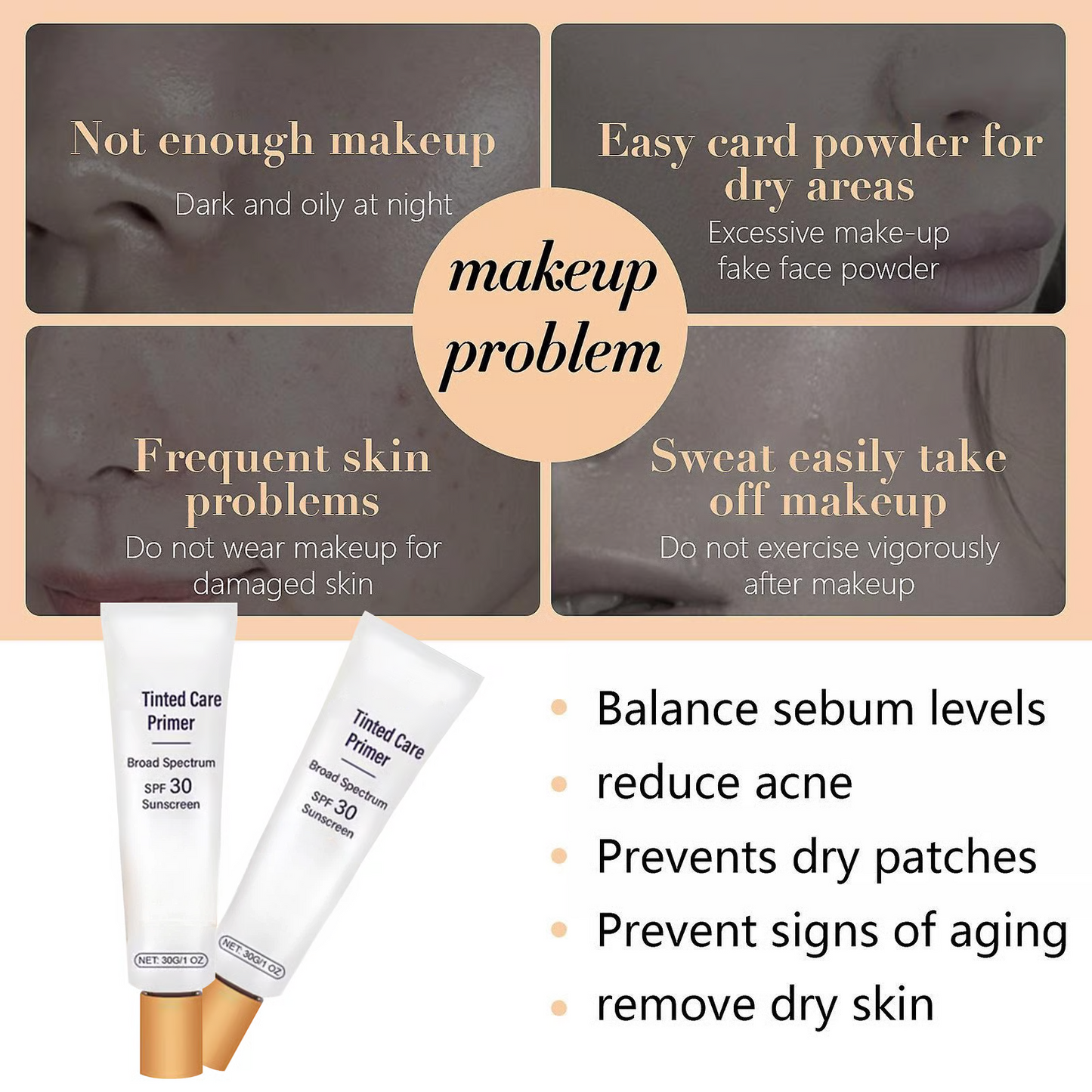💜✨LAST DAY SALE BUY 1  GET 1 FREE!!💜✨BB blur tinted moisturizer SPF 30 - instantly brightens, hydrates & smooths your skin✨
