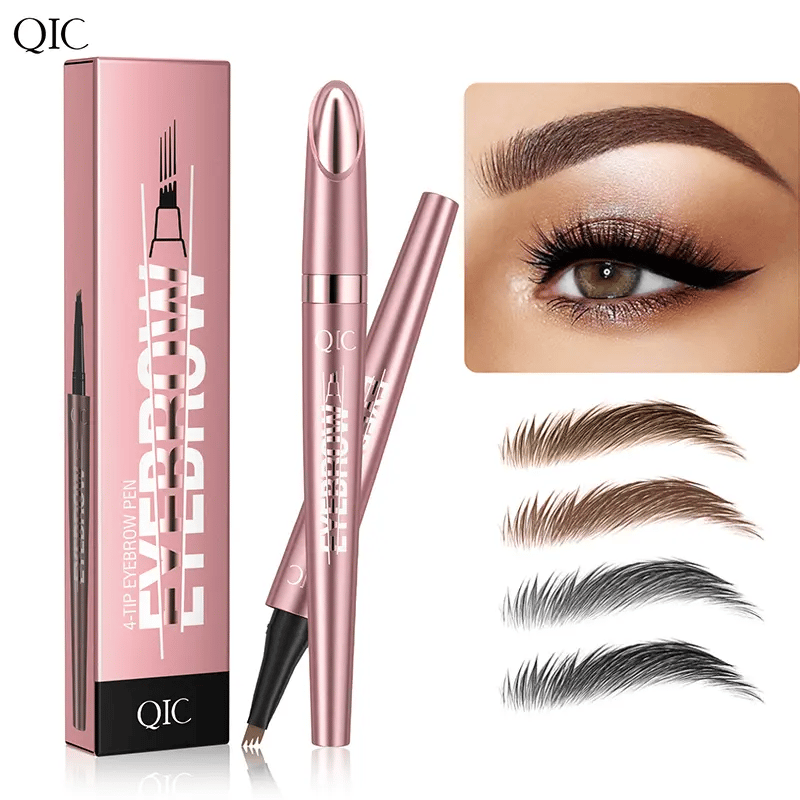 💞50K+ SOLD!💥✏️ BUY 1 GET 1 FREE! ✨ 3D Microblading Eyebrow Pencil – 4-Prong Tip, Waterproof & Natural Hair-Like Strokes 🖌️
