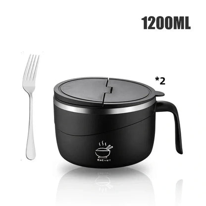 ⏳LAST DAY SALE 50% OFF💕304 Stainless Steel Multi-Purpose Anti-Scald Large-Capacity Instant Noodle Bowl