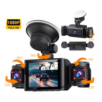 Triple Camera (Front + Left + Right)