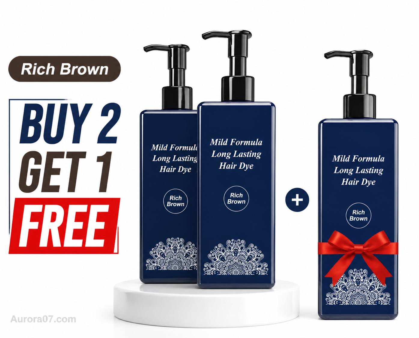 💞BUY 2 GET 1 FREE💞🌿Plant-Based Hair Coloring Cream - Mild Formula Long Lasting