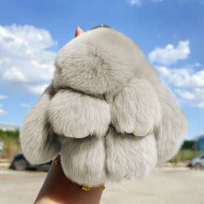 ⏳LAST WEEK SALE: ￡6.99!!🐰Handmade Soft Bunny PomPom Charms