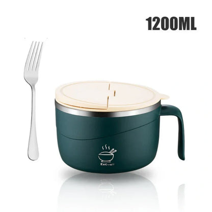 ⏳LAST DAY SALE 50% OFF💕304 Stainless Steel Multi-Purpose Anti-Scald Large-Capacity Instant Noodle Bowl