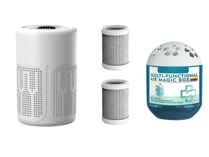 🌬️ 50% OFF! 🔥 Compact home air purifier – Quiet, energy-efficient, and perfect for allergy sufferers, dust, and pet hair 🏠