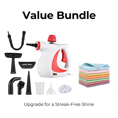⏳LAST DAY SALE 59% OFF!!🔥Pressurized Handheld Multi-Surface Natural Steam Cleaner with 12 pcs Accessories