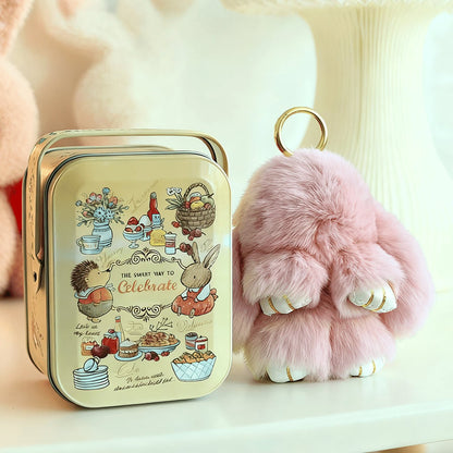 ⏳LAST WEEK SALE: ￡6.99!!🐰Handmade Soft Bunny PomPom Charms