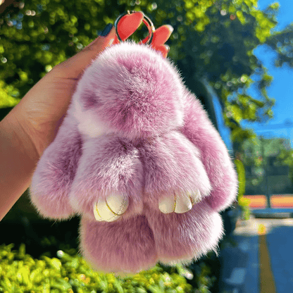 ⏳LAST WEEK SALE: ￡6.99!!🐰Handmade Soft Bunny PomPom Charms