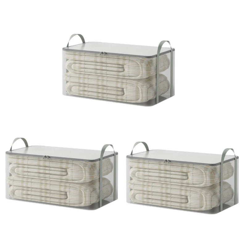 🎁 2026 Sale 49% OFF📦Large Heavy-Duty Thick Plastic Clear Storage Bag for Clothes, Moving & Storage