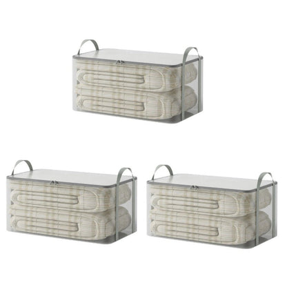 🎁 2026 Sale 49% OFF📦Large Heavy-Duty Thick Plastic Clear Storage Bag for Clothes, Moving & Storage