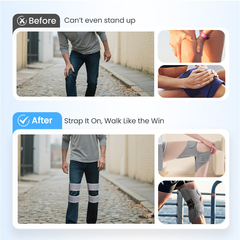 Adjustable Knee Protection Booster for Sport