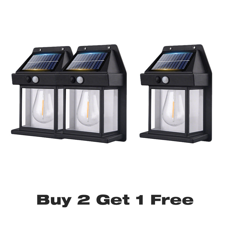 🎁 50% OFF! 💡 SOLAR WALL LIGHT - Motion Sensor & Weatherproof 🌟🛒