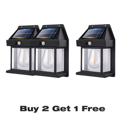🎁 50% OFF! 💡 SOLAR WALL LIGHT - Motion Sensor & Weatherproof 🌟🛒