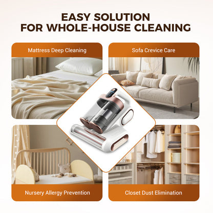 📢📢60% OFF !! ⏰Mattress Vacuum Cleaner for Dust Mites Removal[Free Shipping🇬🇧]