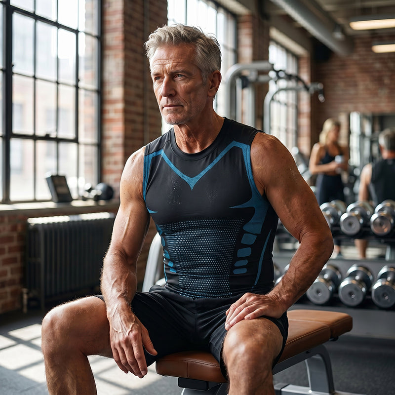 🏆 Last Day Special Price £9.77 ! 🔥Ionic Shaping Vest – Compression & Cooling – Body Contouring & Sleeveless – Invisible Under Clothes 🕶️