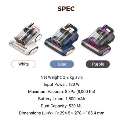 📢📢60% OFF !! ⏰Mattress Vacuum Cleaner for Dust Mites Removal[Free Shipping🇬🇧]