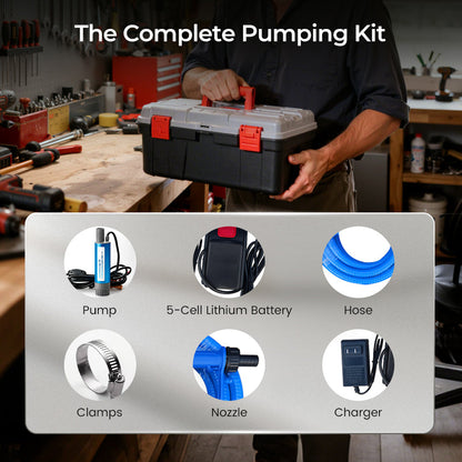 ✨New Year Sale✨ 50% OFF!—High-Power Oil & Water Pump Set