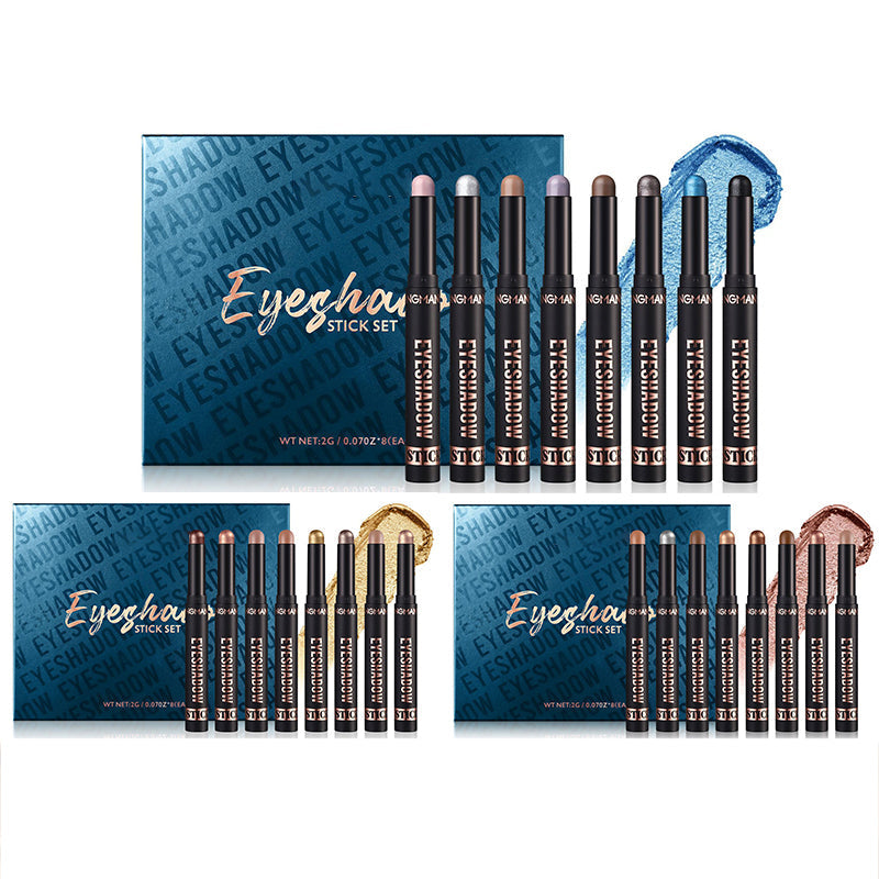 🎅ONLY TODAY -￡9.99 FOR 8 PCS!!🎄50K+ SOLD! 🎁✨8 Colors Glitter Eyeshadow Stick
