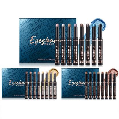 🎅ONLY TODAY -￡9.99 FOR 8 PCS!!🎄50K+ SOLD! 🎁✨8 Colors Glitter Eyeshadow Stick