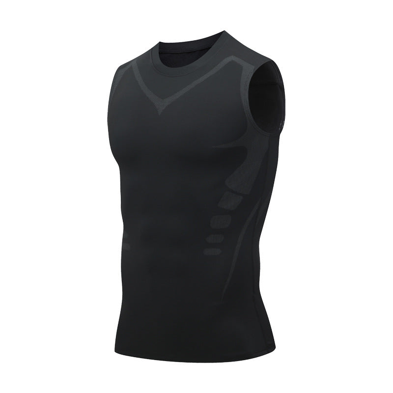 🏆 Last Day Special Price £9.77 ! 🔥Ionic Shaping Vest – Compression & Cooling – Body Contouring & Sleeveless – Invisible Under Clothes 🕶️