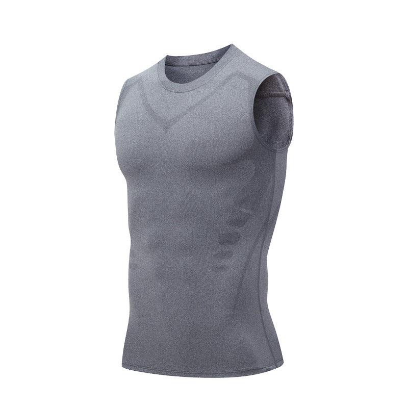 🏆 Last Day Special Price £9.77 ! 🔥Ionic Shaping Vest – Compression & Cooling – Body Contouring & Sleeveless – Invisible Under Clothes 🕶️