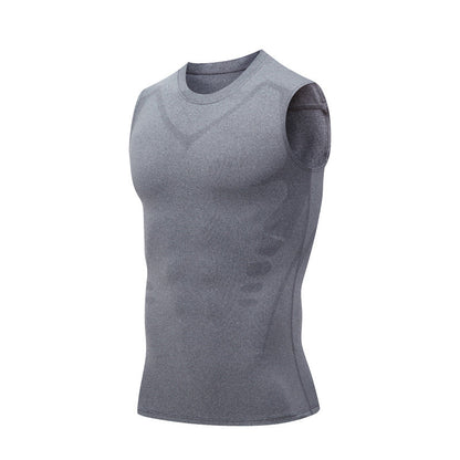 🏆 Last Day Special Price £9.77 ! 🔥Ionic Shaping Vest – Compression & Cooling – Body Contouring & Sleeveless – Invisible Under Clothes 🕶️