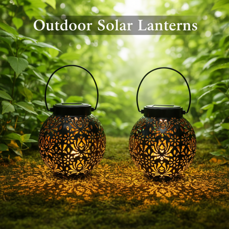 ☀️Solar Lanterns Outdoor Pendant Decorative Lighting☀️