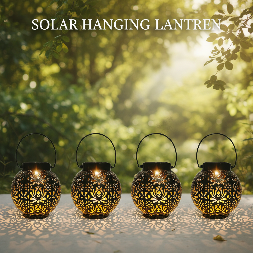 ☀️Solar Lanterns Outdoor Pendant Decorative Lighting☀️