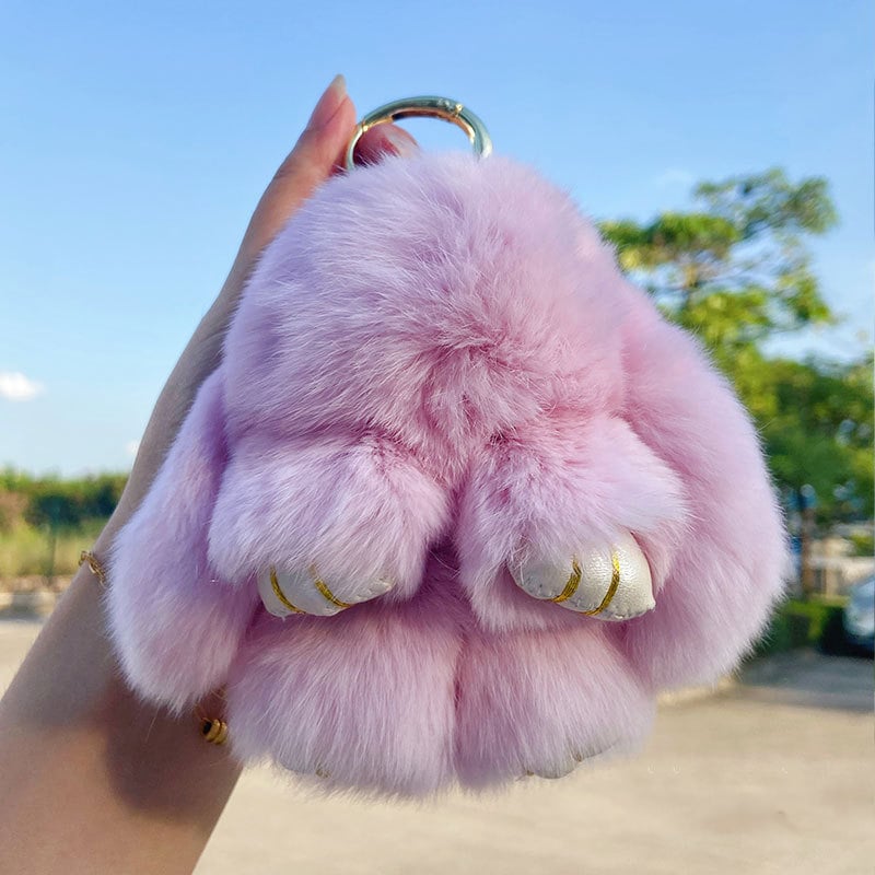 ⏳LAST WEEK SALE: ￡6.99!!🐰Handmade Soft Bunny PomPom Charms
