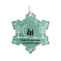 🌙Moon and Family Snowflake