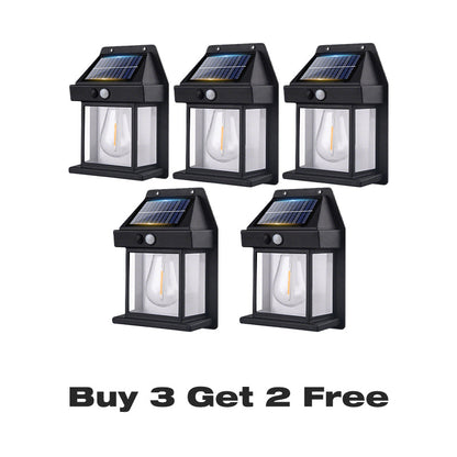 🎁 50% OFF! 💡 SOLAR WALL LIGHT - Motion Sensor & Weatherproof 🌟🛒