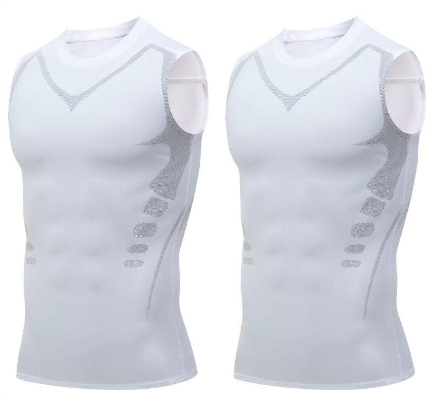 🏆 Last Day Special Price £9.77 ! 🔥Ionic Shaping Vest – Compression & Cooling – Body Contouring & Sleeveless – Invisible Under Clothes 🕶️