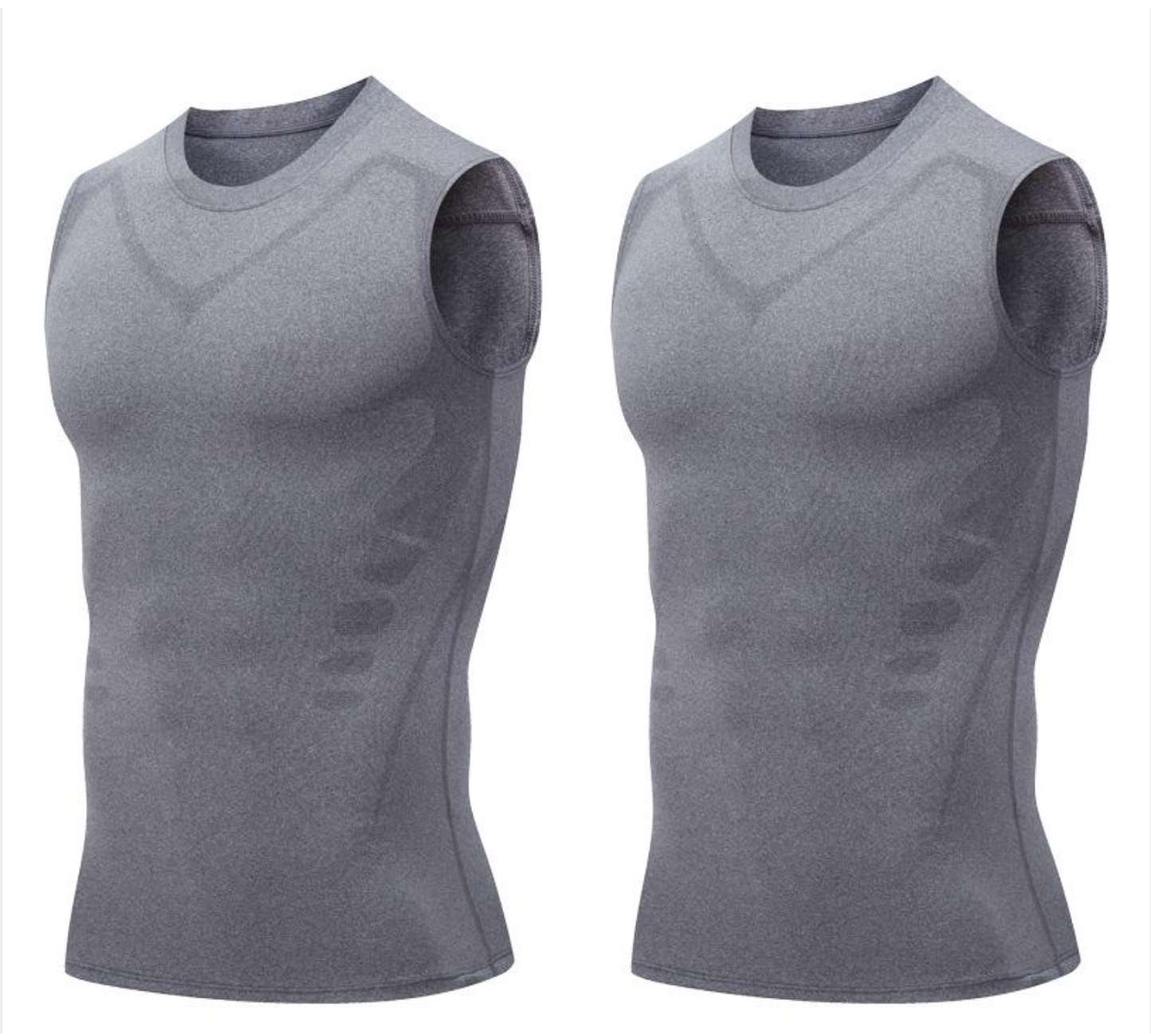 🏆 Last Day Special Price £9.77 ! 🔥Ionic Shaping Vest – Compression & Cooling – Body Contouring & Sleeveless – Invisible Under Clothes 🕶️