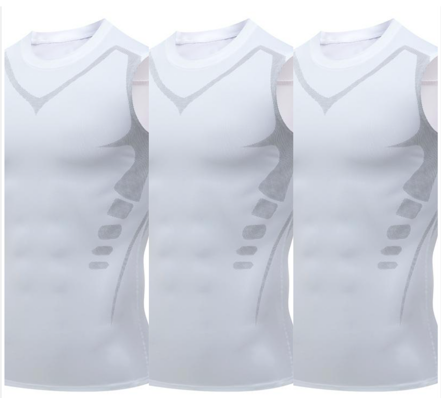 🏆 Last Day Special Price £9.77 ! 🔥Ionic Shaping Vest – Compression & Cooling – Body Contouring & Sleeveless – Invisible Under Clothes 🕶️