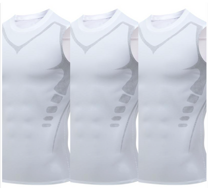 🏆 Last Day Special Price £9.77 ! 🔥Ionic Shaping Vest – Compression & Cooling – Body Contouring & Sleeveless – Invisible Under Clothes 🕶️