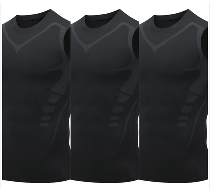 🏆 Last Day Special Price £9.77 ! 🔥Ionic Shaping Vest – Compression & Cooling – Body Contouring & Sleeveless – Invisible Under Clothes 🕶️