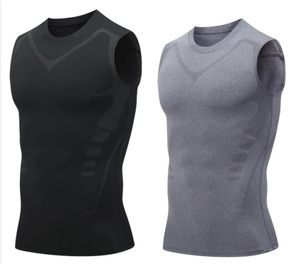 🏆 Last Day Special Price £9.77 ! 🔥Ionic Shaping Vest – Compression & Cooling – Body Contouring & Sleeveless – Invisible Under Clothes 🕶️