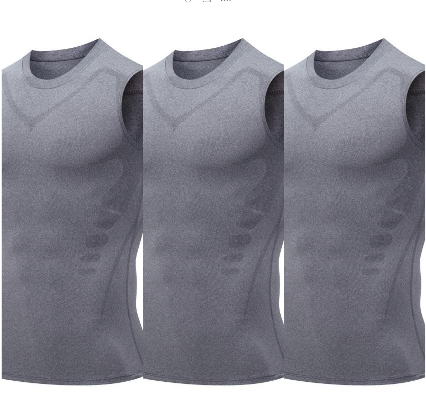 🏆 Last Day Special Price £9.77 ! 🔥Ionic Shaping Vest – Compression & Cooling – Body Contouring & Sleeveless – Invisible Under Clothes 🕶️