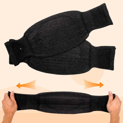 Universal Cold Protection Thickened Faux Furred Knee Pads