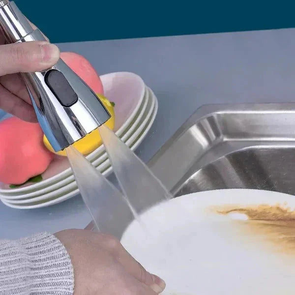 🔥Last Day £10.99!!⚡50K+ SOLD!🏠720° Rotatable 3 Function Kitchen Faucet Spray Head