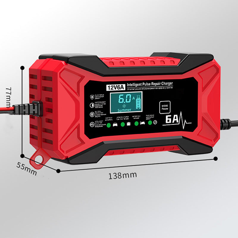🔥HOT SALE 50% OFF🔥🛵🔋Smart Battery Charger for Car & Motorcycle