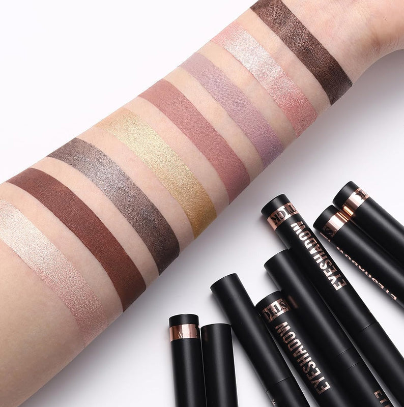 🎅ONLY TODAY -￡9.99 FOR 8 PCS!!🎄50K+ SOLD! 🎁✨8 Colors Glitter Eyeshadow Stick