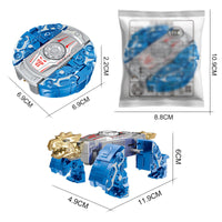 Transformer Dinosaur (Blue -silver)