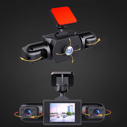 📹 50% OFF FLASH SALE! 🚀 4-Lens 360° View Car Dash Cam – Your Drive’s Safety Guardian ✨ Full-Round Coverage, HD Night Vision, Easy Installation