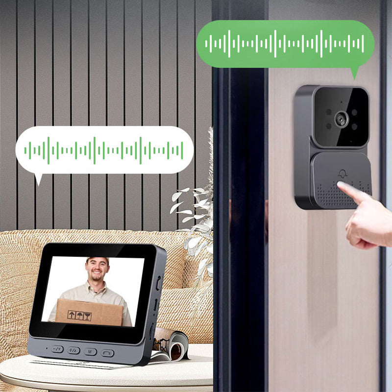 ⏳Limited-time 70% off⏰Wireless Video doorbell with Monitor & Camera📹
