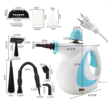 ⏳LAST DAY SALE 59% OFF!!🔥Pressurized Handheld Multi-Surface Natural Steam Cleaner with 12 pcs Accessories